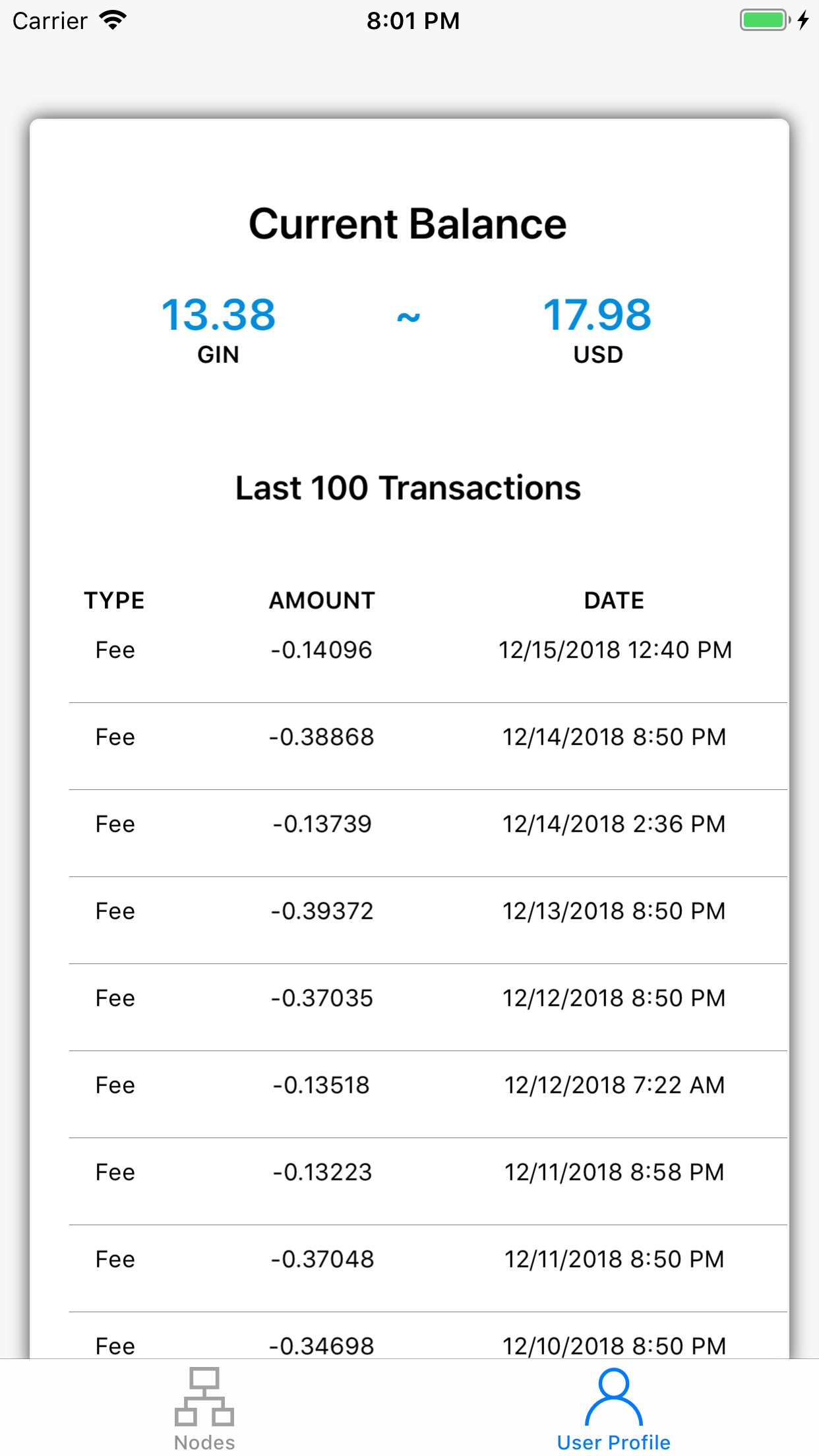 Screenshot 3 of Node Commander Mobile