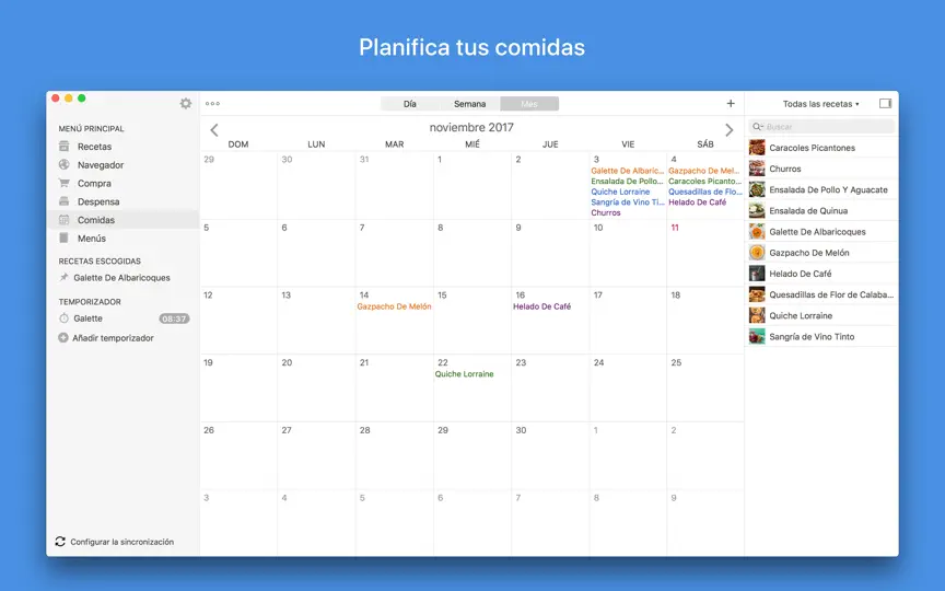 Captura de pantalla de Paprika Recipe Manager 3 en iPhone 4