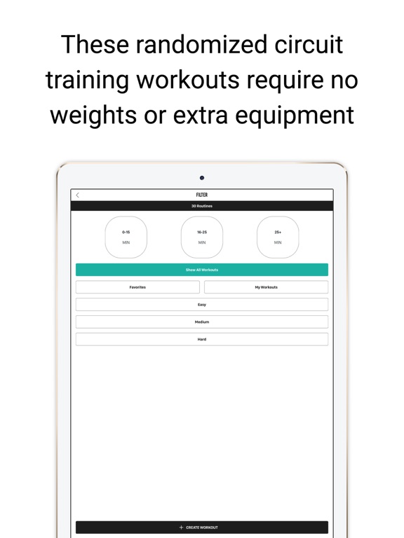 HIIT - 30 Days of Challenge iPad screenshot 7 - Health & Fitness app