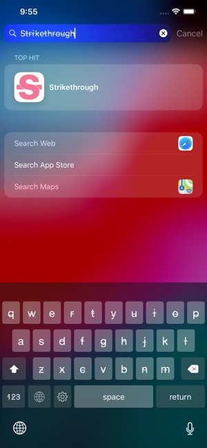 Strikethrough Keyboard(圖2)-速報App