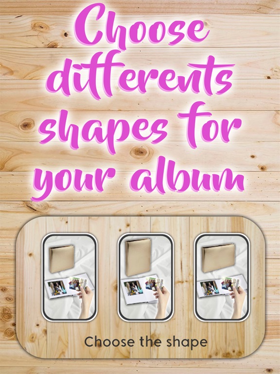 VidBook - Photo book creator iPad screenshot 2 - Photo & Video app