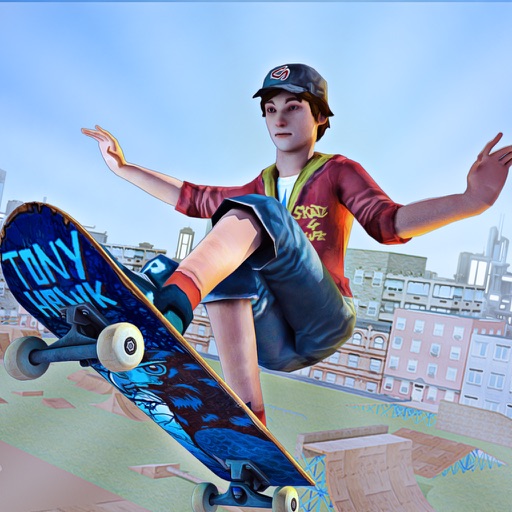 City Street Skateboard Stunts Icon