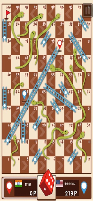 Snakes and ladders - Classic Board Game for 2 to 4  players::Appstore for Android