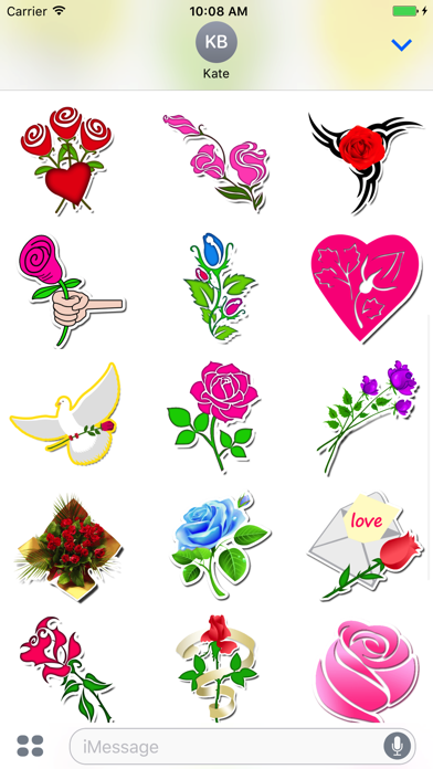 Rose Sticker screenshot 3