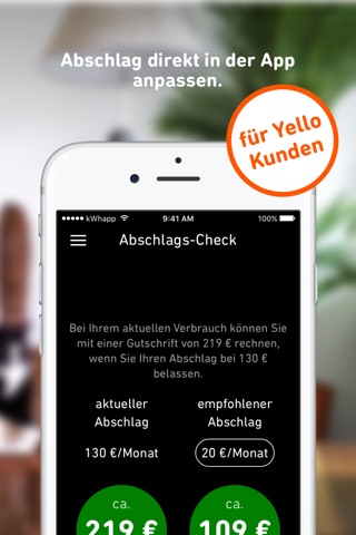 Yello App – Dein Energie-Check screenshot 4