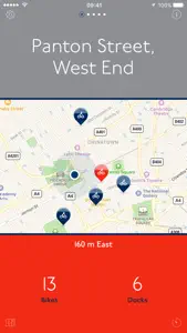 London Bikes — A One-Tap Santander Cycles App screenshot #3 for iPhone