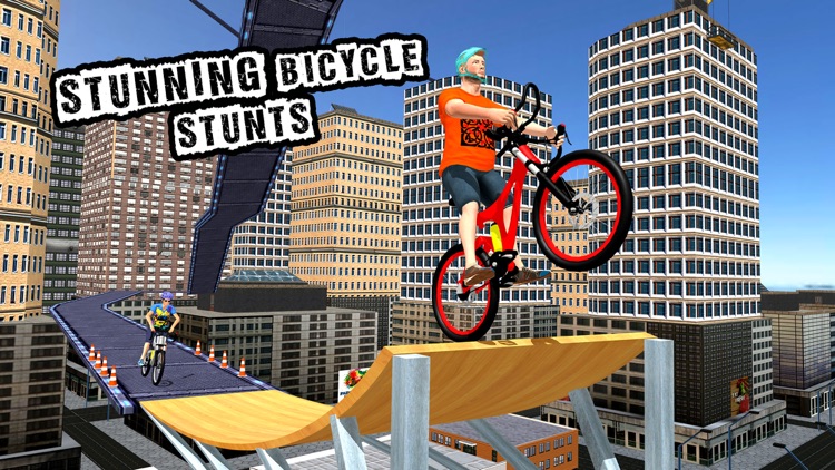 Incredible City Building Top Bicycle Ride screenshot-3