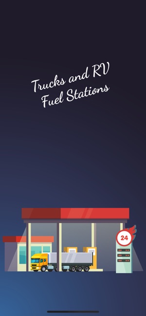Trucks and RV Fuel Stations