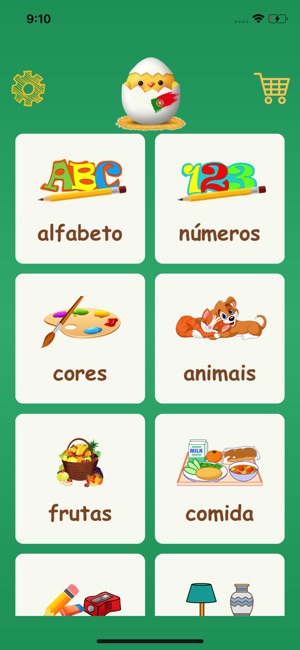 Learn Portuguese Words - Kids