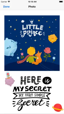 Game screenshot The Little Prince Sticker Pack mod apk