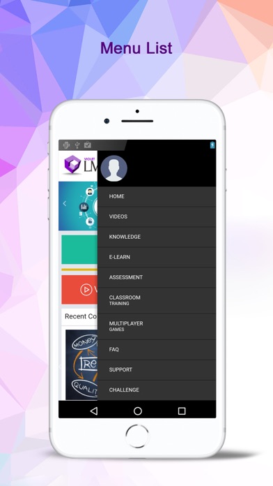 VioletLMS screenshot 2