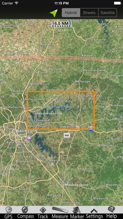 Old Hickory Lake GPS Charts screenshot-4