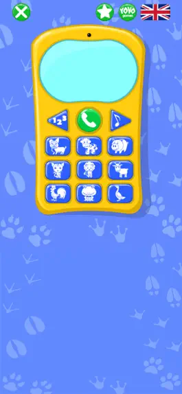 Game screenshot Детский телефон !!! hack