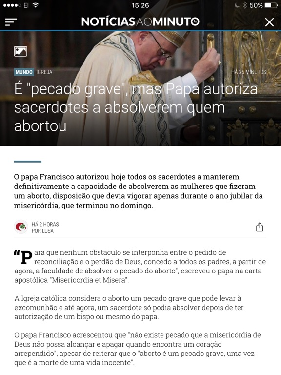 Screenshot #6 pour Noticias ao Minuto Brasil