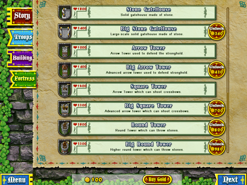 #5. Fortress Under Siege for iPad (iOS) Podle: 悦 张