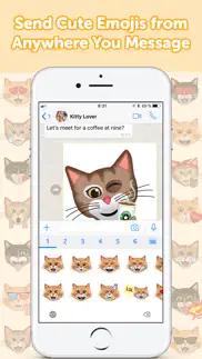 catmoji - cat emoji stickers iphone screenshot 4