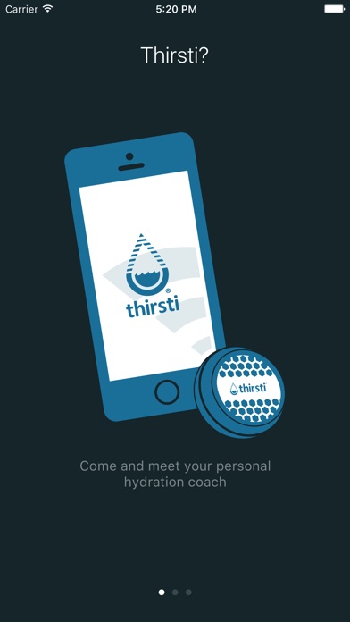 Thirsti Puck - Hydration Coach screenshot 2