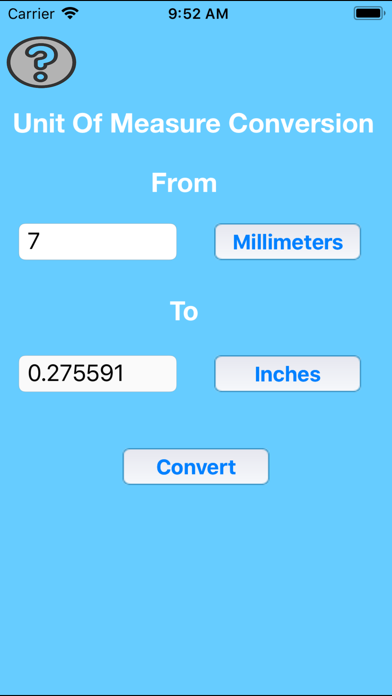 Screenshot #2 pour Units Of Measure Conversion