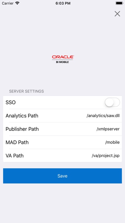 Oracle BI Mobile
