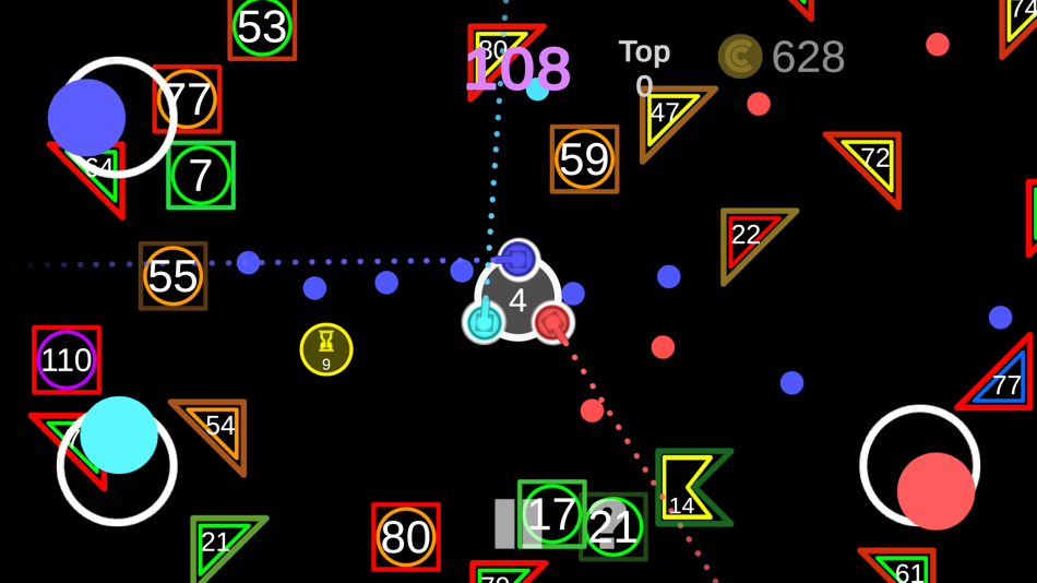 #6. Ballz Fortress: 1-6 Player (iOS) 由: Tobias Froihofer