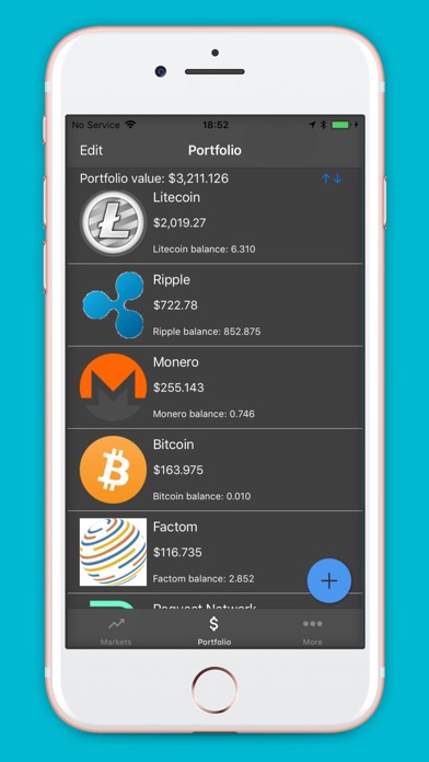 CryptoTrax - Coin Portfolio screenshot 3