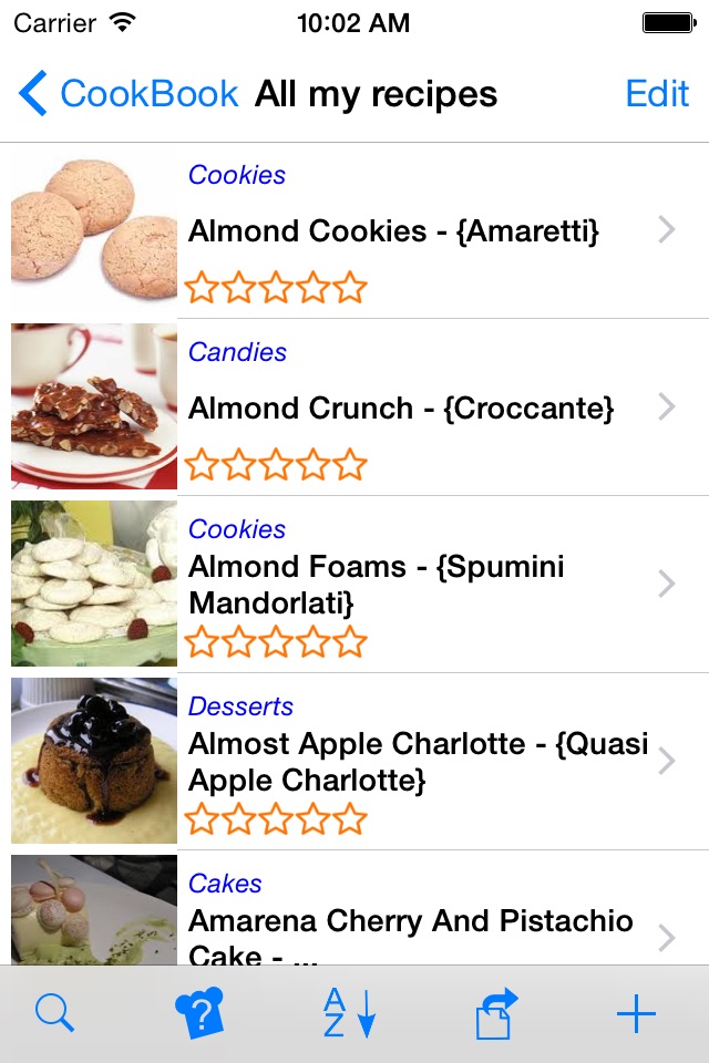 Handy CookBook screenshot 2