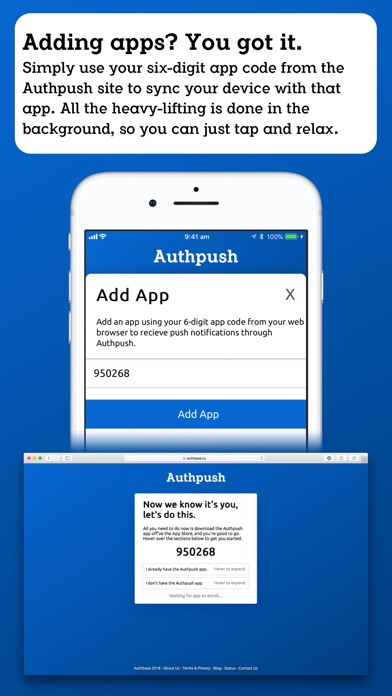 Authpush screenshot 3