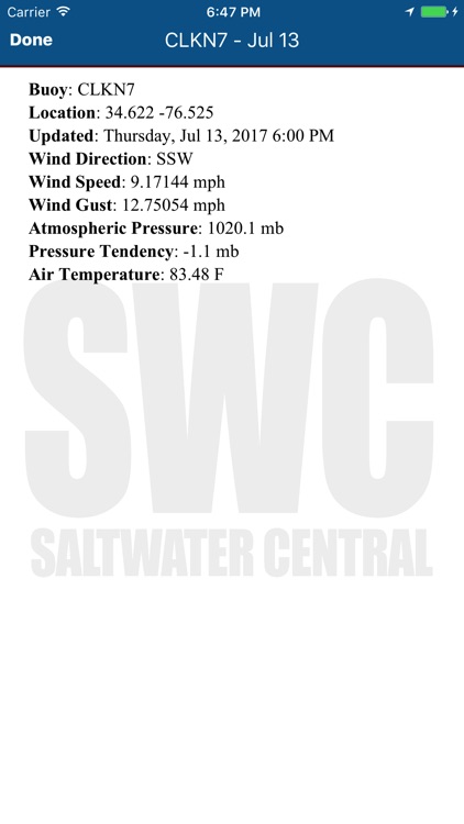 ReefCast Marine Weather screenshot-4