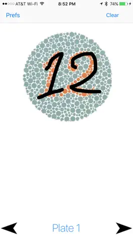 Game screenshot PseudoChromatic ColorTest apk