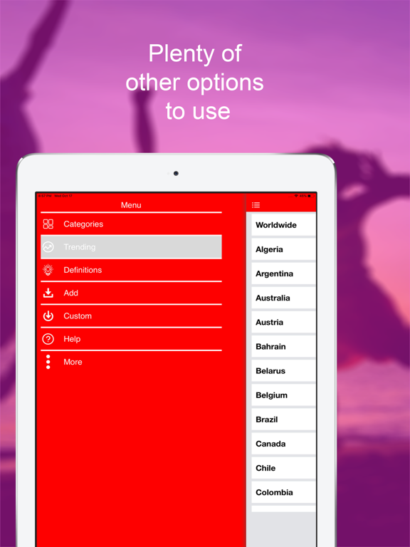 Top Hashtags for Social Media iPad screenshot 5 - Social Networking app