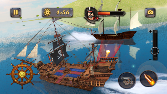 Pirate Ship Sea Battle 3D