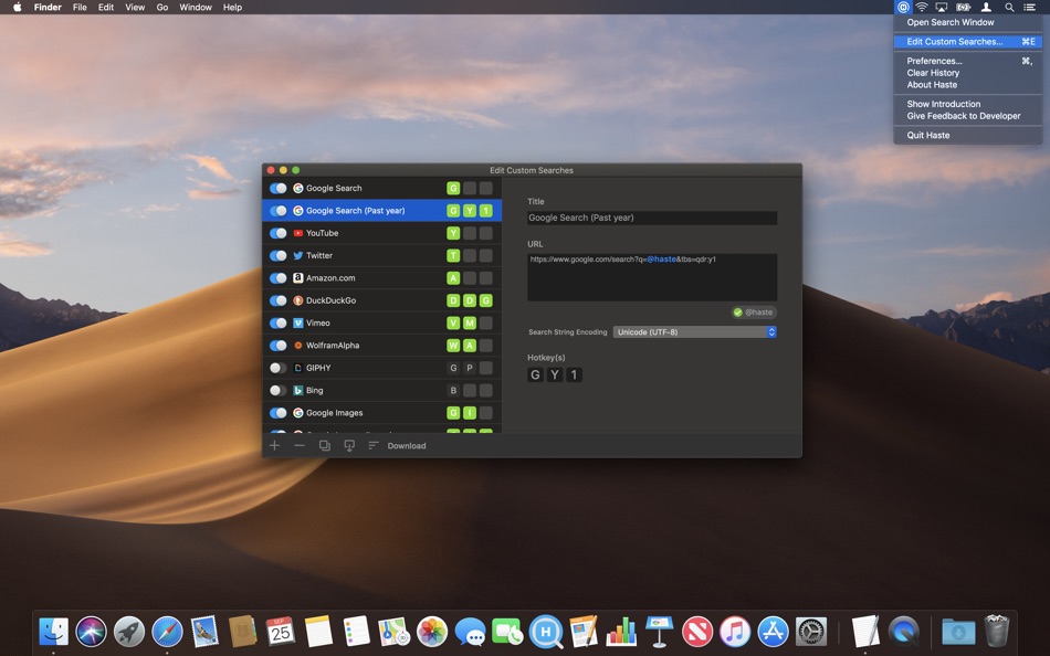 #4. Haste - Quick web search (macOS) 由: Plastic Software, Inc.