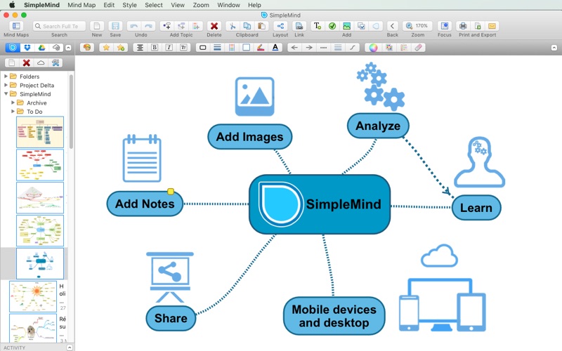 mac mind mapping software