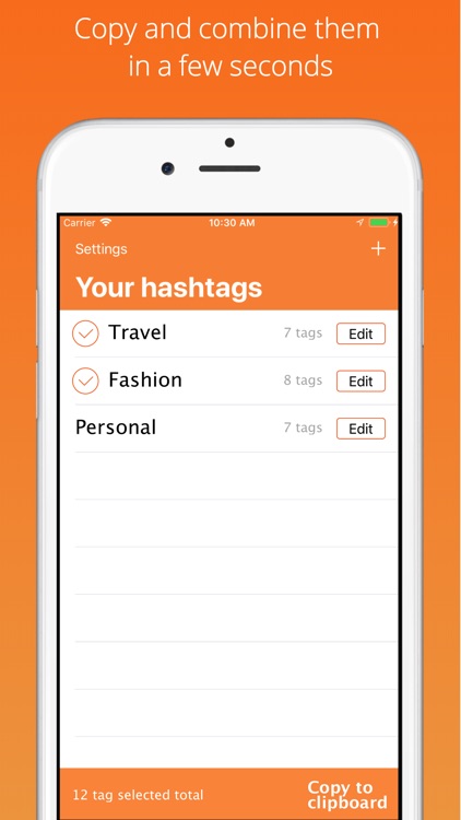 Hashtag Helper for Instagram