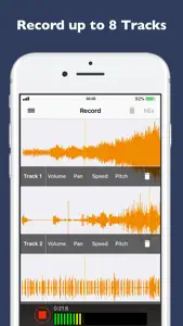 MTR - Multi Track Recorder screenshot #1 for iPhone