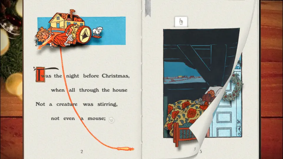 Captura de pantalla de PopOut! The Night Before Christmas en iPhone 1