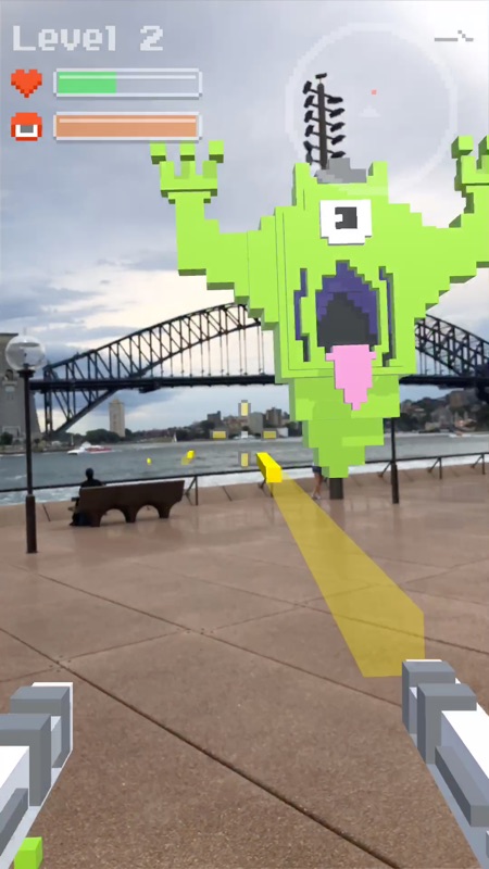 Ghosts 'n Guns - AR Shooter screenshot 1