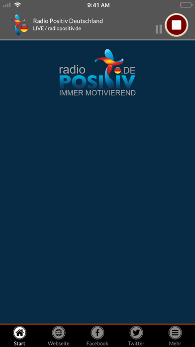 Screenshot #1 pour Radio Positiv Deutschland