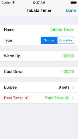 Tabata Timer Trainingのおすすめ画像5