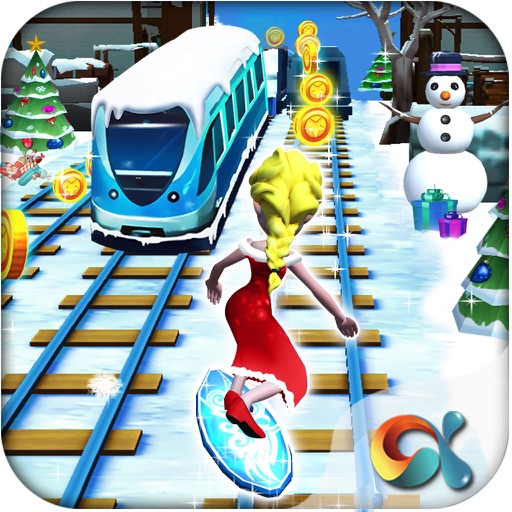 Snow Princess Subway Icon