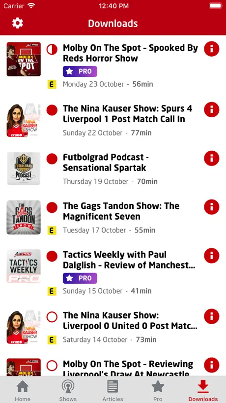 Anfield Index Channel