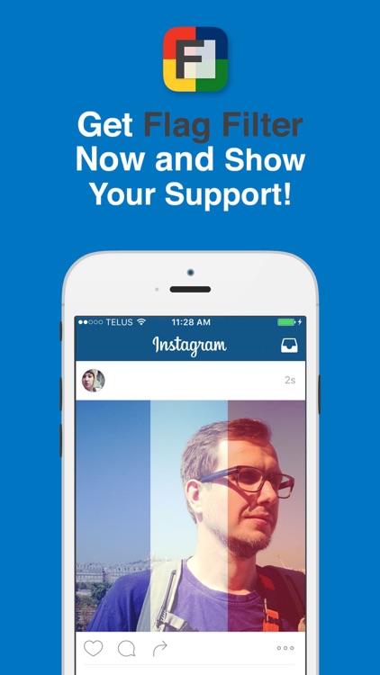 Flag Filter & Picture Overlay