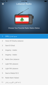 Lebanon Radio Station:Lebanese screenshot