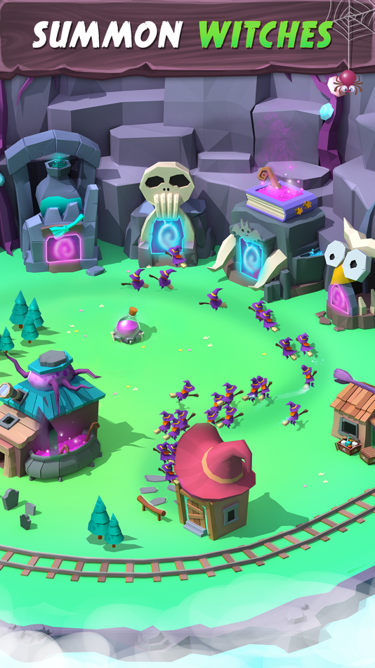 #2. Tiny Witch : Clicker Game (iOS) 来自: Mindstorm Studios