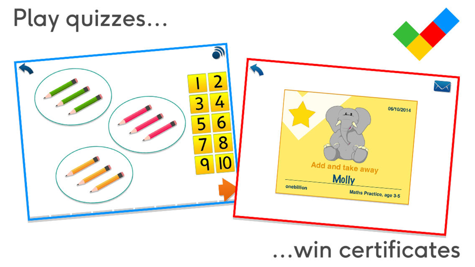 #5. Math Practice, age 3-5 (iOS) 由: onebillion