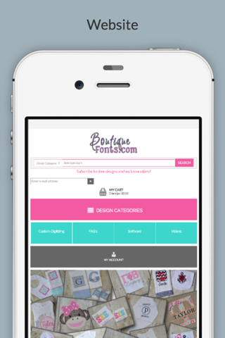 BoutiqueFonts screenshot 2