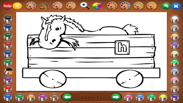 Coloring Book 5 Lite: Alphabet screenshot-3
