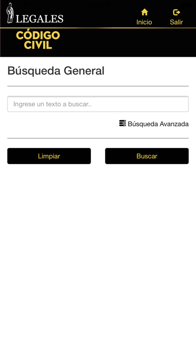 Screenshot #2 pour Legales Código Civil