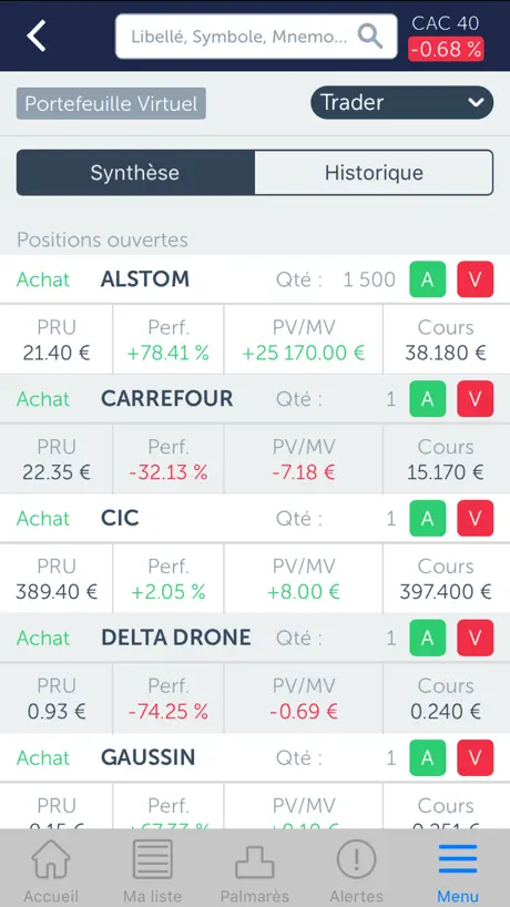BFM Bourse avec Trading Sat