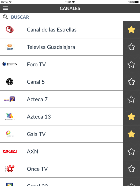 Screenshot #4 pour Programación TV México (MX)